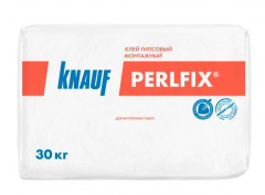 Клей монтажный гипсовый ПЕРЛФИКС (perlfix), 30кг KNAUF